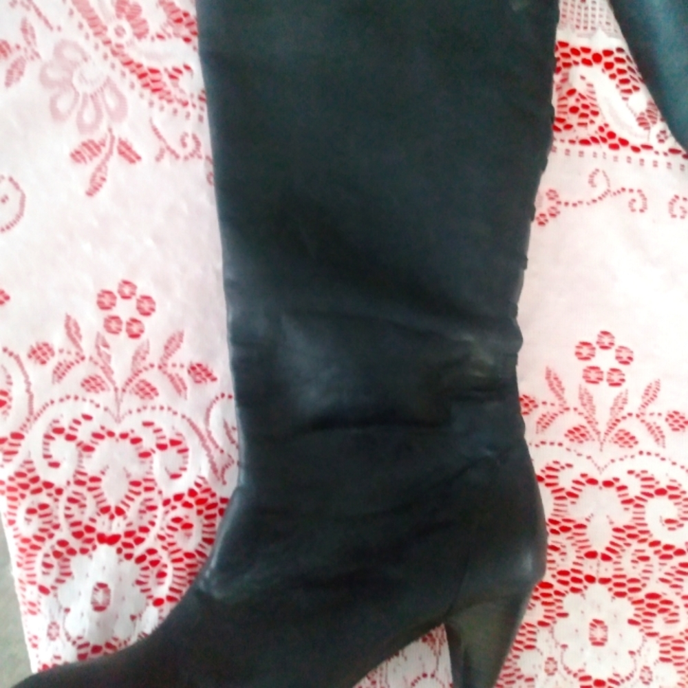 Comfort View Black Wide Calf Size 10 1/2 M Boot